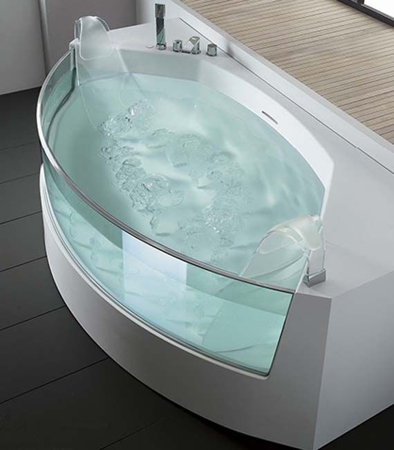 Jacuzzi Glass